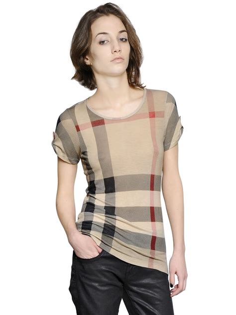 burberry brit tshirt|burberry brit shirt women.